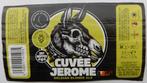 Étiquette de bière Cuvée Jerome Brasserie De Meester (11q2), Envoi, Utilisé
