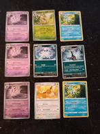 Lot pokemon kaarten eevee evoluties 9 stuks, Hobby en Vrije tijd, Verzamelkaartspellen | Magic the Gathering, Ophalen of Verzenden