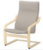 Fauteuil ikea Poäng - housse blanche, Ophalen, Gebruikt, Hout