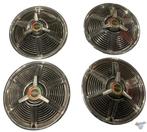 Ford Mustang 64-68 wieldoppen 4 stuks, Ophalen of Verzenden, Gebruikt