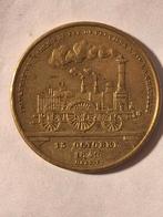 Hartmedaille 1843: inhuldiging van de trein in Verviers, Postzegels en Munten, Ophalen of Verzenden