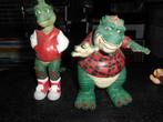 Lot de 2 figurines Dinosaure +-14cm ( série Disney 1990), Ophalen