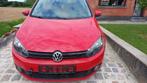 voiture golfe 6, 4 deurs, 4 cilinders, Alcantara, Rood