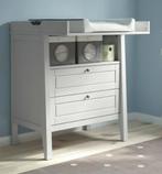 Commode/ inklapbare verzorgingstafel wit hout, Kinderen en Baby's, Ophalen, Gebruikt, Commode