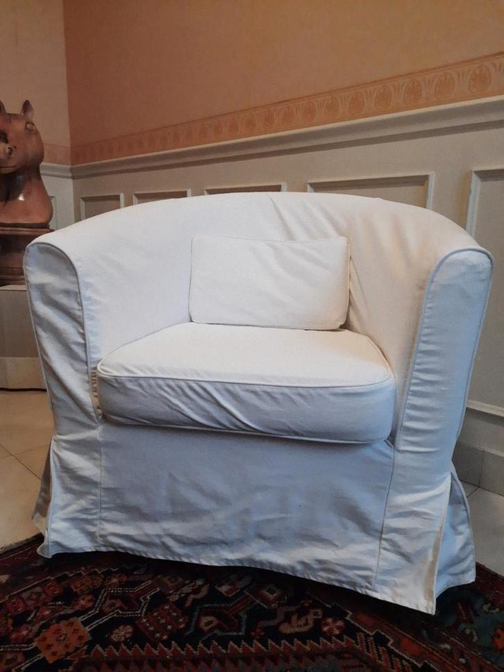 Chaise Ikea Tüllsta avec revêtement amovible, Maison & Meubles, Fauteuils, Enlèvement