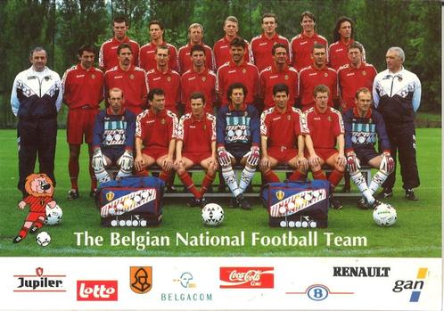 fankaarten Rode Duivels WK 1994 Amerika, Verzamelen, Sportartikelen en Voetbal, Zo goed als nieuw, Spelerskaart, Ophalen