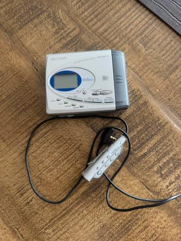 Sharp Minidisc recorder MD-SR70 non testé, Enlèvement ou Envoi, Enregistreur MiniDisc