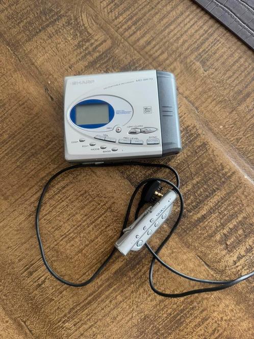 Sharp Minidisc-recorder MD-SR70 niet getest, Audio, Tv en Foto, Walkmans, Discmans en Minidiscspelers, Minidisc-recorder, Ophalen of Verzenden