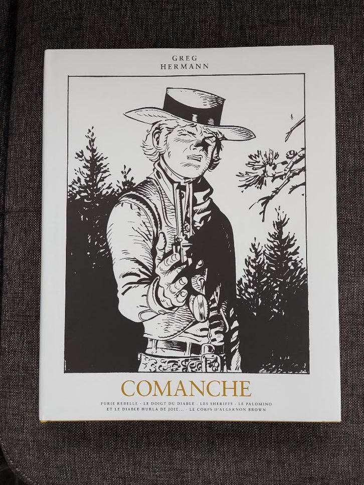 Hermann Greg Comanche - Grande Bibliothèque Niffle 2017, Boeken, Stripverhalen, Zo goed als nieuw, Eén stripboek, Ophalen of Verzenden