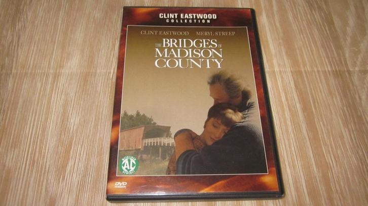 CLINT EASTWOOD - The bridges of Madison country - DVD, Cd's en Dvd's, Dvd's | Actie, Zo goed als nieuw, Alle leeftijden, Verzenden