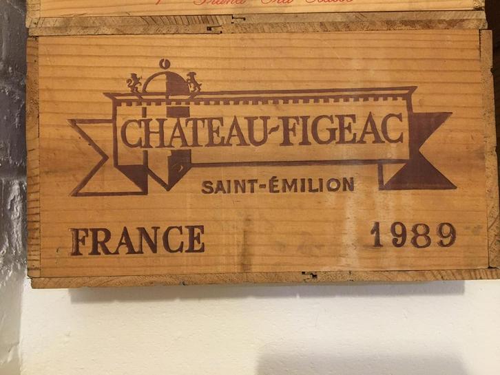 Saint Émilion Château FIGEAC 1989, Collections, Vins, Neuf, Vin rouge, France, Pleine, Enlèvement