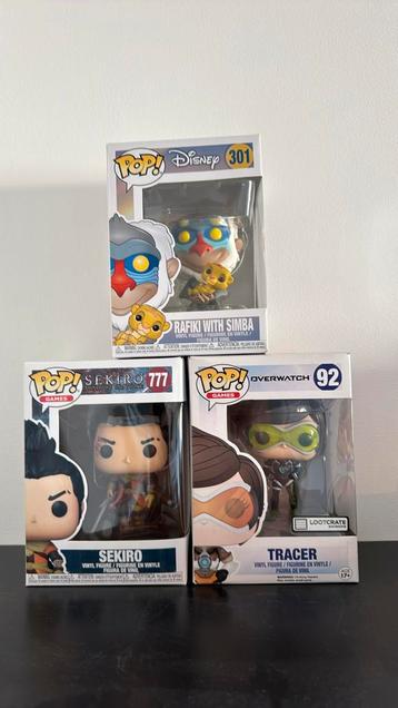 Diverse Funko pops beschikbaar voor biedingen