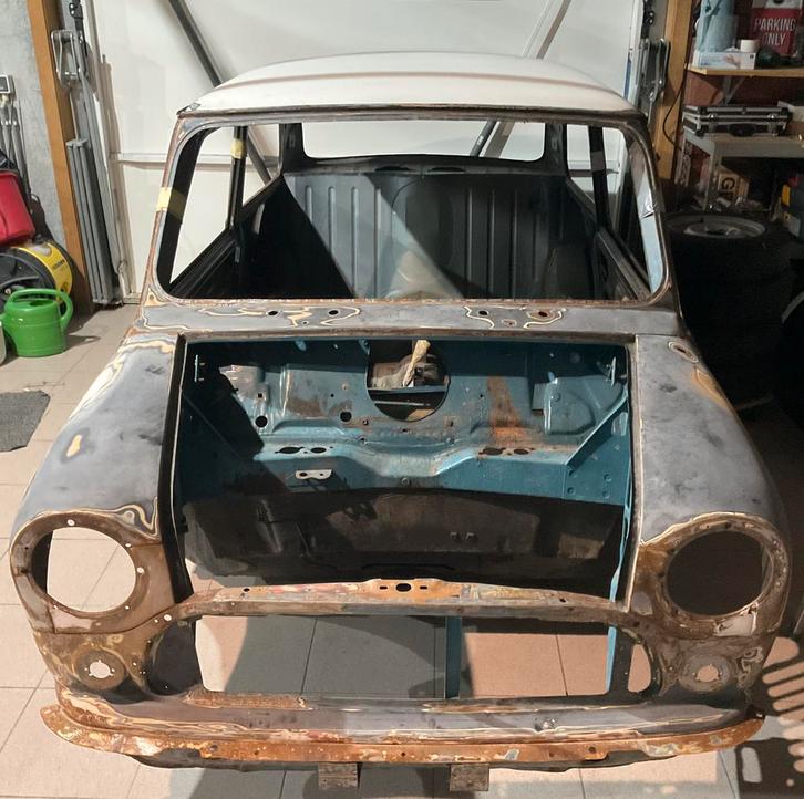 Austin Mini shell-body-carrosserie, Autos : Pièces & Accessoires, Carrosserie & Tôlerie, Mini, Avant, Enlèvement