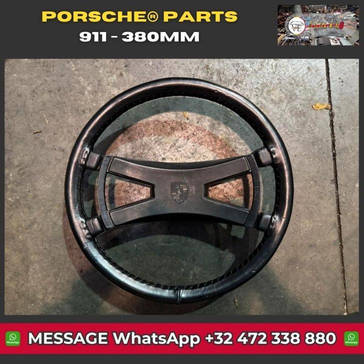 Volant Porsche 911 – 380 mm, Autos : Pièces & Accessoires, Commande, Pièces Oldtimer ou Ancêtre, Porsche, Utilisé, Enlèvement