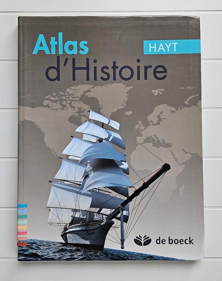 Atlas d'Histoire, Livres, Histoire nationale, Utilisé, Enlèvement ou Envoi
