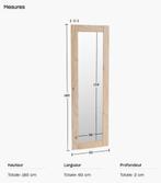 Houten spiegel, Huis en Inrichting, Woonaccessoires | Spiegels, Nieuw, Ophalen of Verzenden, 150 tot 200 cm, Rechthoekig