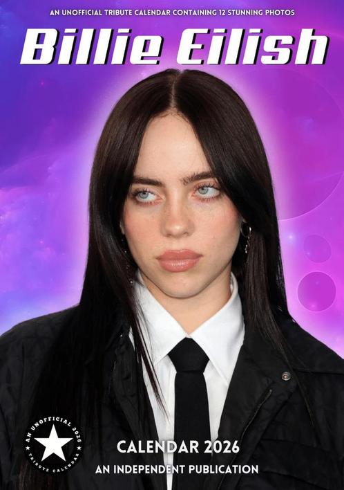 Billie Eilish kalender 2026, Diversen, Kalenders, Nieuw, Jaarkalender, Ophalen of Verzenden
