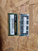 2 x 4gb ram geheugen, Informatique & Logiciels, Mémoire RAM, Comme neuf, Enlèvement ou Envoi, DDR3