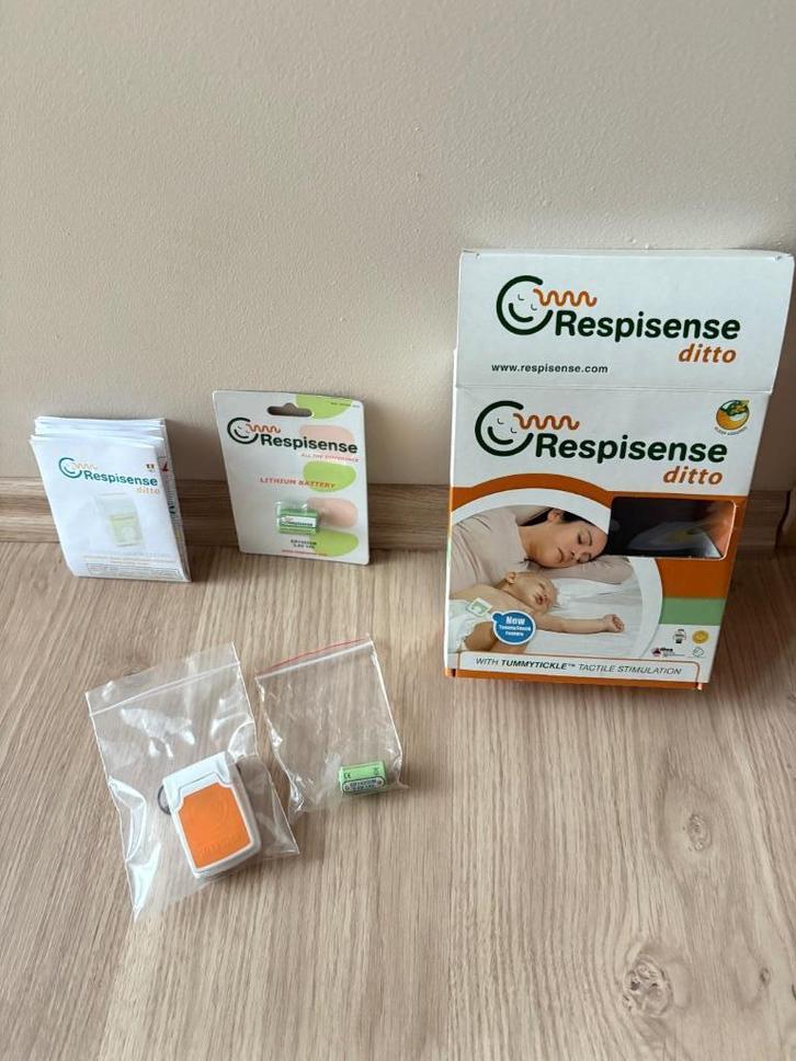 Respisense ditto bewegingsmonitor baby + batterij - luier, Kinderen en Baby's, Babyfoons, Zo goed als nieuw, Ophalen