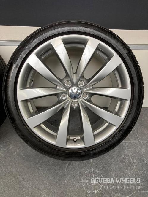 19” originele Volkswagen Passat B7 B8 velgen + banden 5x112, Auto-onderdelen, Banden en Velgen, Banden en Velgen, Zomerbanden
