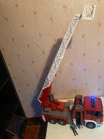 Bruder brandweer wagen, Hobby en Vrije tijd, Modelauto's | 1:50, Ophalen, Zo goed als nieuw, Bus of Vrachtwagen, Overige merken