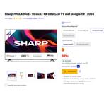 70 inch Google TV (Sharp), Audio, Tv en Foto, Televisies, Ophalen, LCD, Nieuw, 80 tot 100 cm