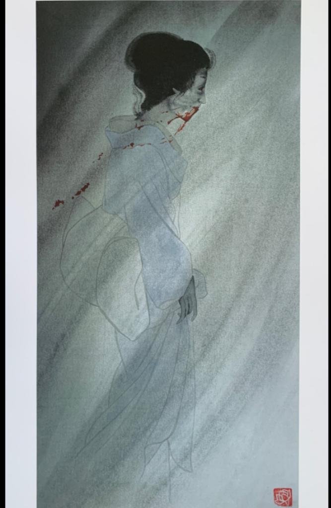 "Sakki" - Anna Maia - Zweden Bekende kunstenares, Antiek en Kunst, Kunst | Schilderijen | Abstract, Ophalen of Verzenden