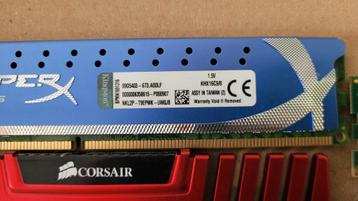 Gaming RAM DDR3 4GB latjes, Enlèvement ou Envoi, DDR3, Comme neuf, 1600 MHz