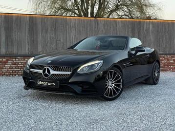 mercedes slc250d/amg/pano/airscarf/led/camera/cruise/euro6b beschikbaar voor biedingen