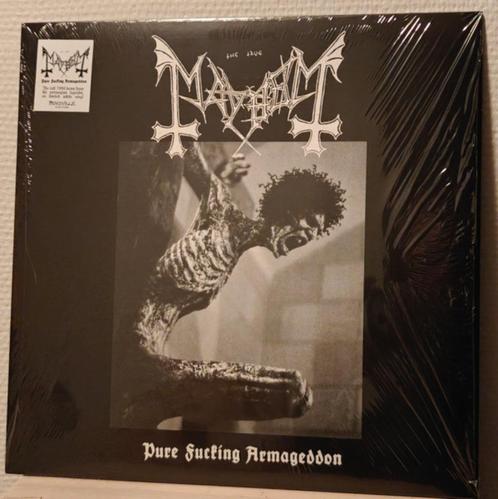 Mayhem – Pure Fucking Armageddon (Wit Vinyl), Cd's en Dvd's, Vinyl | Hardrock en Metal, Nieuw in verpakking, Ophalen of Verzenden