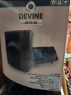 Set van twee luidsprekers + microfoon + statieven, Audio, Tv en Foto, Luidsprekerboxen, Ophalen, Zo goed als nieuw