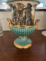 Italiaanse vintage porseleinen vaas SSF kroon, Antiek en Kunst, Ophalen