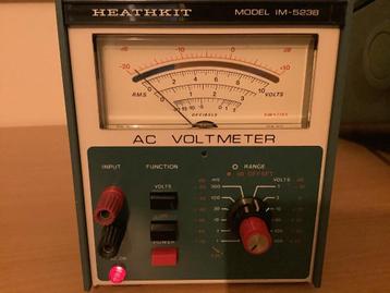 Heathkit IM5328 AC Voltmeter beschikbaar voor biedingen