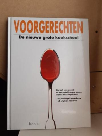 De nieuwe grote kookschool - Voorgerechten beschikbaar voor biedingen