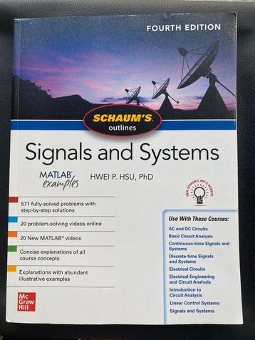 Schaum's Outline Of Signals And Systems: Fourth Edition beschikbaar voor biedingen