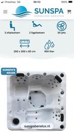 Jacuzzi 5 petsonen 2 ligplaatsen Nieuw, Tuin en Terras, Ophalen, Nieuw, Filter
