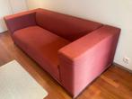 Slaapbank zetelbed, Ophalen, Tweepersoons, Rood, 220 cm