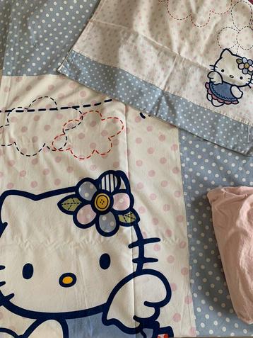 Literie Hello Kitty, Enlèvement ou Envoi, Rose, Housse de couette, Utilisé
