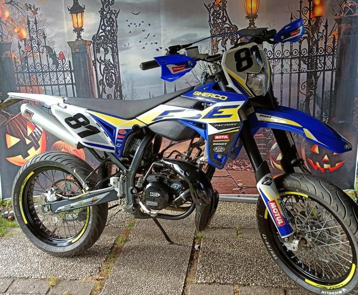 Sherco SM-RS 1950€ (!! Lees beschrijving !!), Fietsen en Brommers, Brommers | Crossbrommers, Zo goed als nieuw, Overige merken