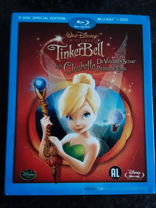 Tinkerbell De verloren schat blu ray NL FR, Cd's en Dvd's, Blu-ray, Zo goed als nieuw, Kinderen en Jeugd, Ophalen of Verzenden
