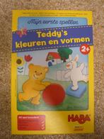 Haba - Teddy's kleuren en vormen, Kinderen en Baby's, Speelgoed | Educatief en Creatief, Ontdekken, Zo goed als nieuw, Ophalen