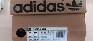 NIEUW sneakers Adidas Samba XLG, maat 40, wit/zwart beschikbaar voor biedingen