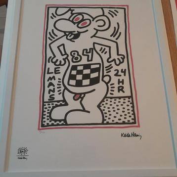 Keith Haring, certificaat nummer en stempel