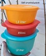 Tupperware set crystalwave, Huis en Inrichting, Keuken | Tupperware, Ophalen of Verzenden, Nieuw