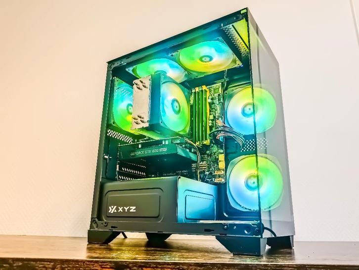 Ultieme i7 RGB Gaming pc!! Nieuw incl Garantie!!, Computers en Software, Desktop Pc's, Nieuw, 4 Ghz of meer, HDD, SSD, 16 GB, Met videokaart