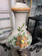 Vintage keramische luster, Ophalen, Gebruikt, Metaal, Retro