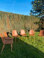 Ensemble de 6 chaises Salle à Manger, Huis en Inrichting, Stoelen, Ophalen, Bruin, Zo goed als nieuw, Vijf, Zes of meer stoelen
