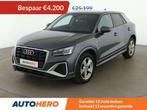 Audi Q2 30 TDI S line (bj 2021, automaat), Auto's, Gebruikt, 116 pk, 127 g/km, Leder