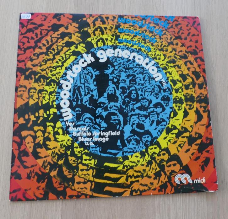 LP Woodstock Generation Vol.1, Cd's en Dvd's, Vinyl | Verzamelalbums, Gebruikt, Rock en Metal, 12 inch, Ophalen of Verzenden