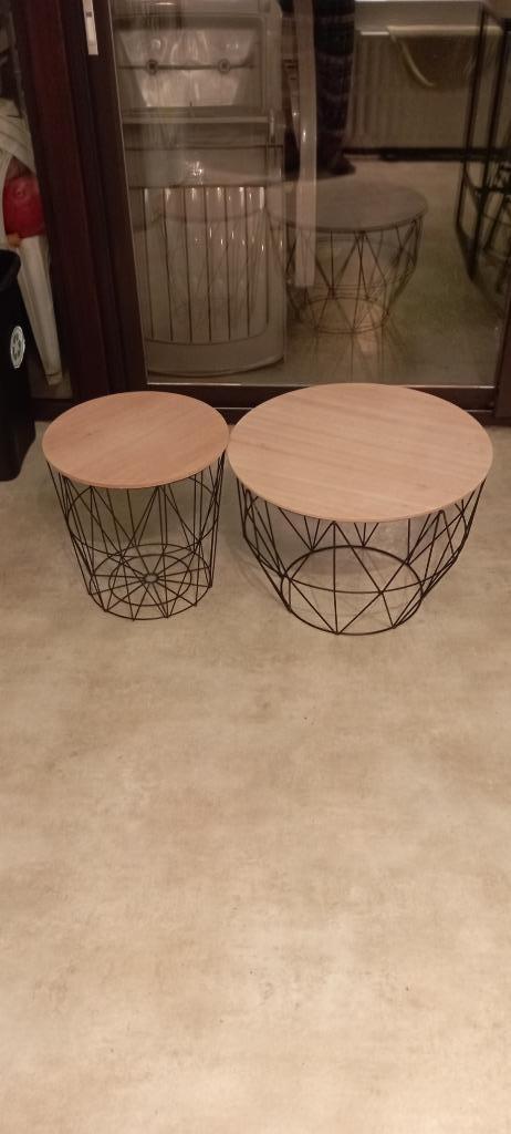 2 tables de salon. Bien lire l'annonce., Huis en Inrichting, Tafels | Salontafels, Zo goed als nieuw, Ophalen